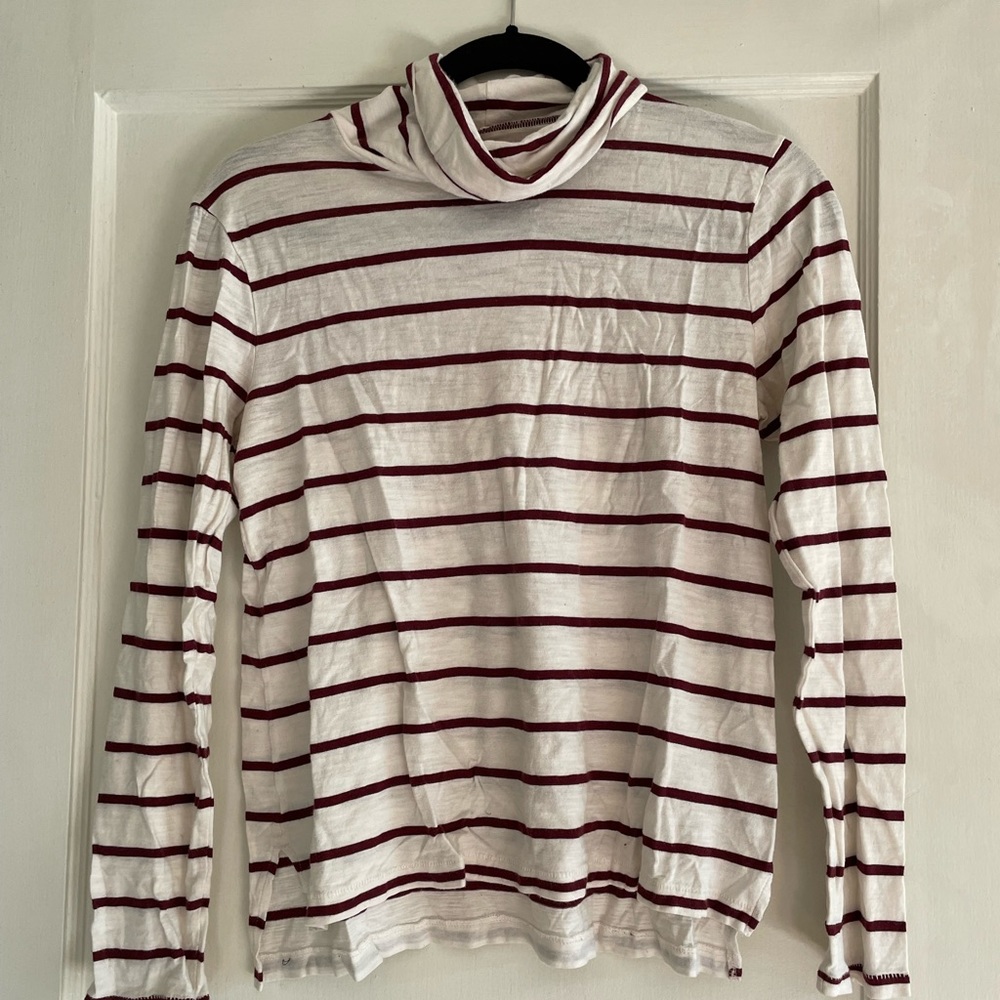 Madewell striped turtleneck size small